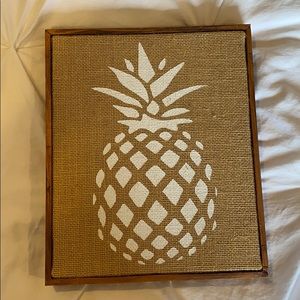 Pineapple wall art
